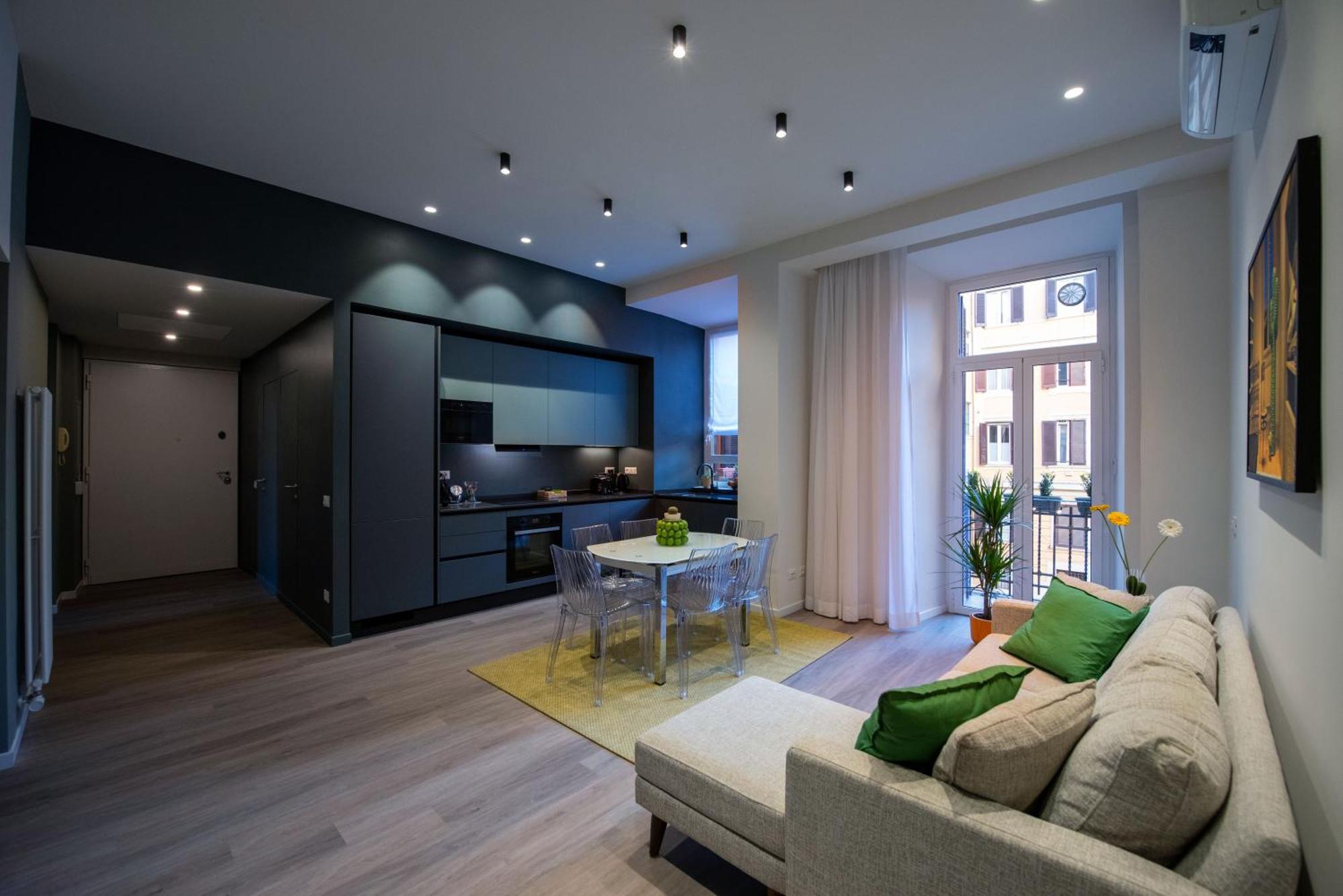 Apartment Borghese Design Rom